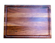 Walnut Edge Grain Cutting Board With Juice Groove