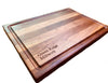 Walnut Edge Grain Cutting Board With Juice Groove