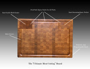The Ultimate Steak Cutting Board - End Grain White Oak Cutting Board